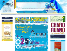 Tablet Screenshot of amaruediciones.com